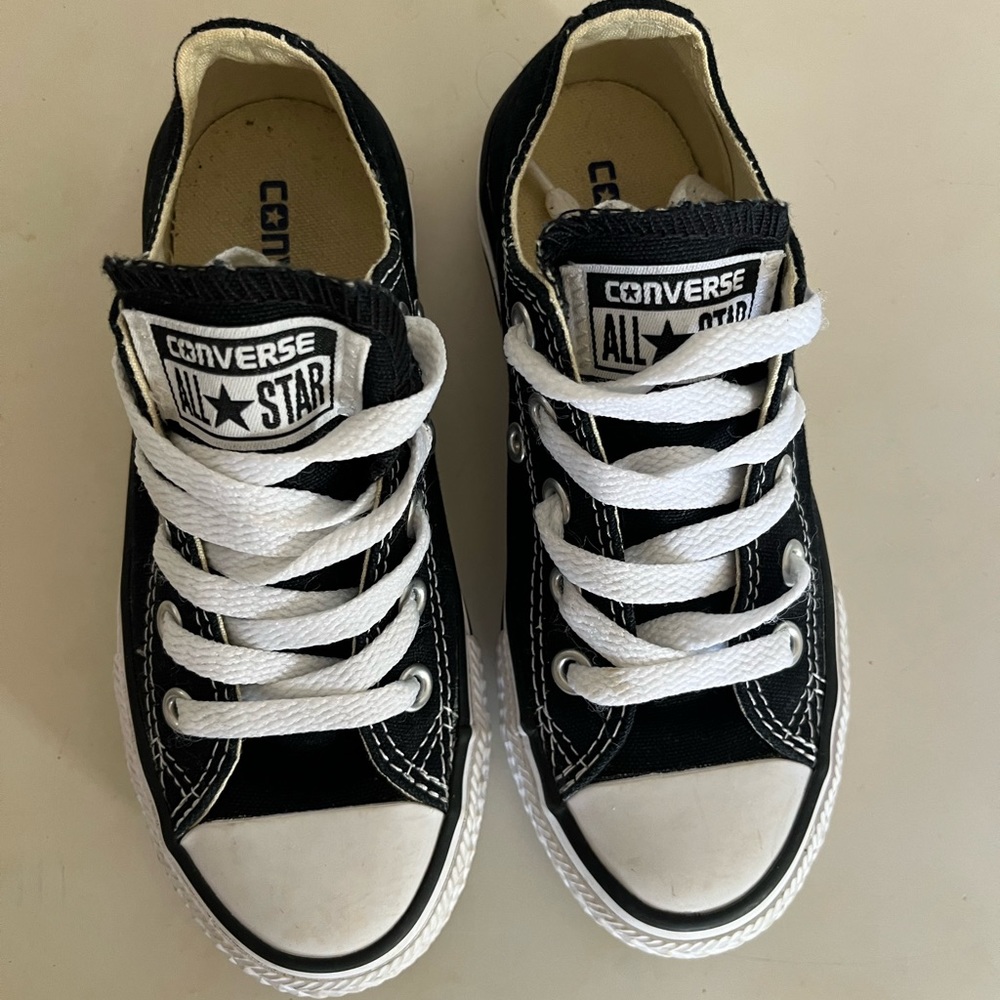 Black Converse All Star. Kids size 11. Excellent used condition